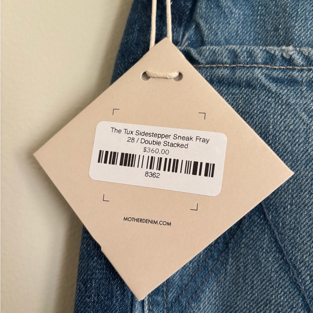 Mother Denim The Tux Sidestepper Sneak Fray
28 / Double Stacked - Picture 6 of 15
